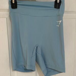 Gymshark Sky Blue Bike Shorts